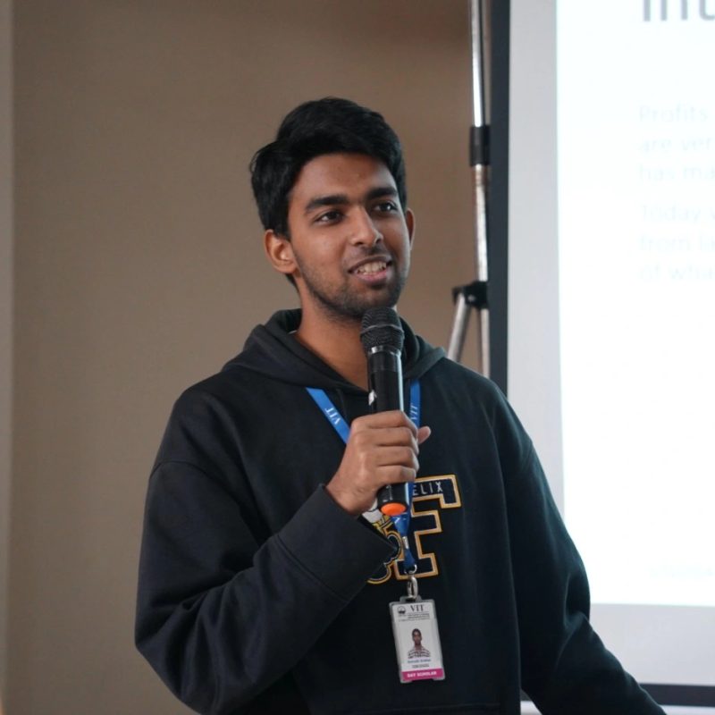 Anirudh Sridhar - Intern | Stackforce