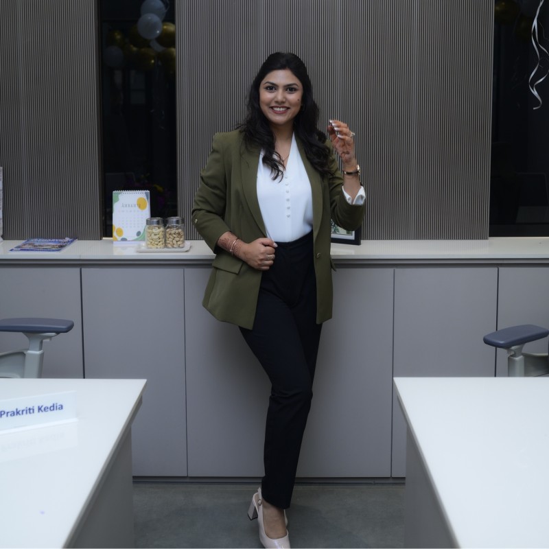 Prakriti Kedia - Co-Founder | Stackforce